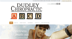 Desktop Screenshot of dudleychiropractic.com