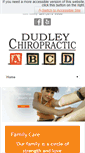 Mobile Screenshot of dudleychiropractic.com